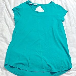 Max Studio - Green S/S Blouse - Medium